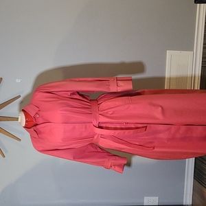 Vintage London Fog Trench Coat in gorgeous pink!